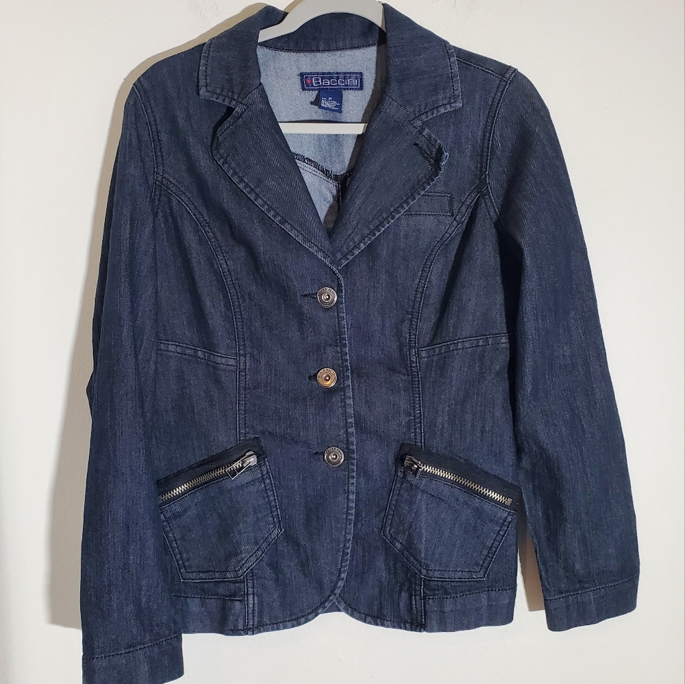Baccini Denim Jacket - image 1